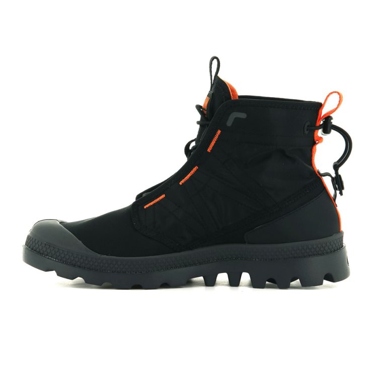 Palladium Pampa Travel Lite Laarzen Heren Zwart | NL 61RQNVL